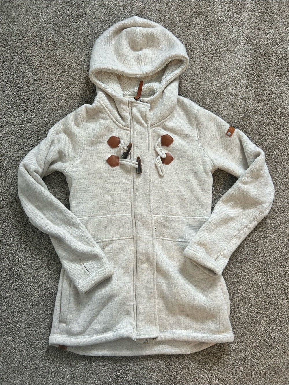 Bench Chilbee Sherpa Lined Knit Fleece Jacket